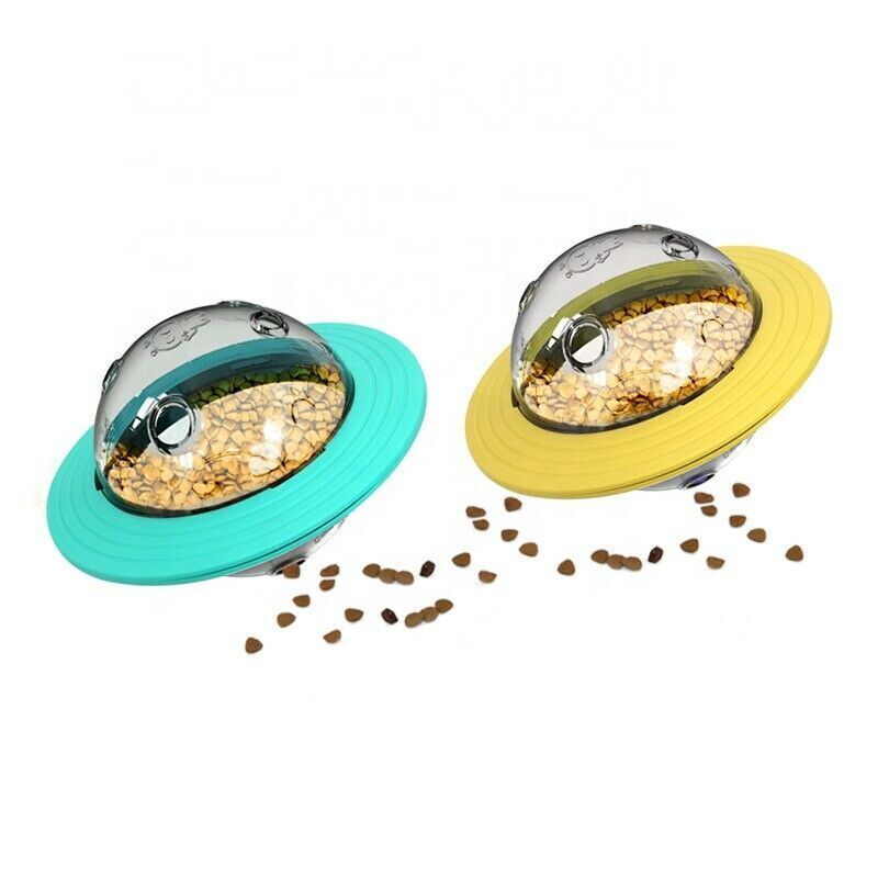 Dog Planet Treat Feeder Toy Tumbler Puzzle Interactive Leak Pet Food Dispenser