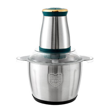 220V Electric Meat Grinder Household Stainless Steel Food Chopper Vegetable Shredder 3 Liters Large Capacity