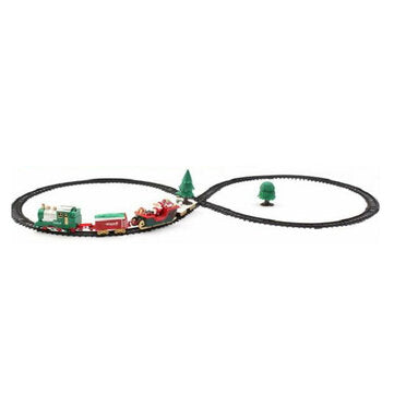 Christmas Musical Light Train Trees Box Set Carriage Kid Gift Toy Ornament Decor