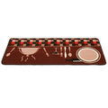 Non-slip Door Floor Rug Mat Kitchen Bathroom Bedside Soft Carpet Home Decorations
