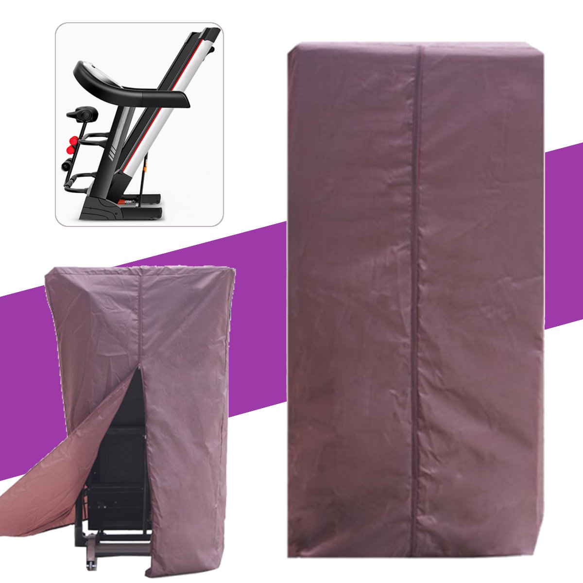 Outdoor Treadmill Cover Running Jogging Machine Waterproof Dustproof Cover - Large