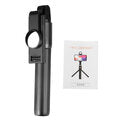 K10S Extendable bluetooth Tripod Selfie Stick With 2-Gear Stepless Dimming Light LED Fill Light for Mobile Phone