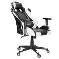Douxlife® Racing GC-RC01 Gaming Chair Ergonomic Design 180°Reclining with Thick Padded High Back Added Seat Cushion 2D Ajustable Armrest for Home Office