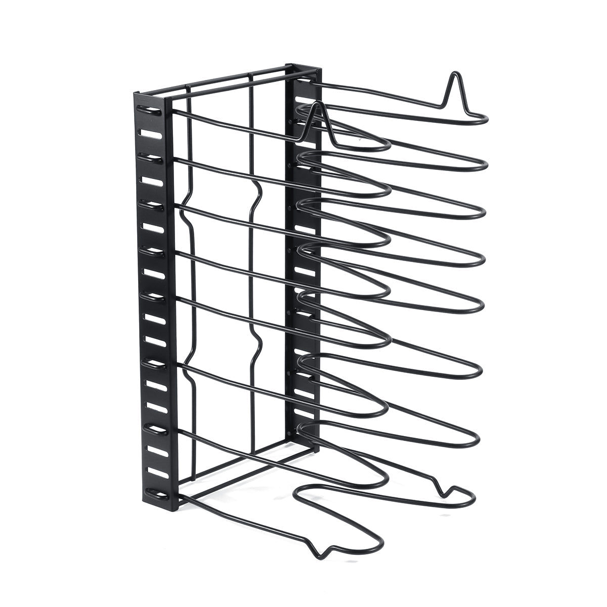 5/8 Tiers Kitchen Storage Racks Organizer Pan Cookware Lid Pantry Holder Stand