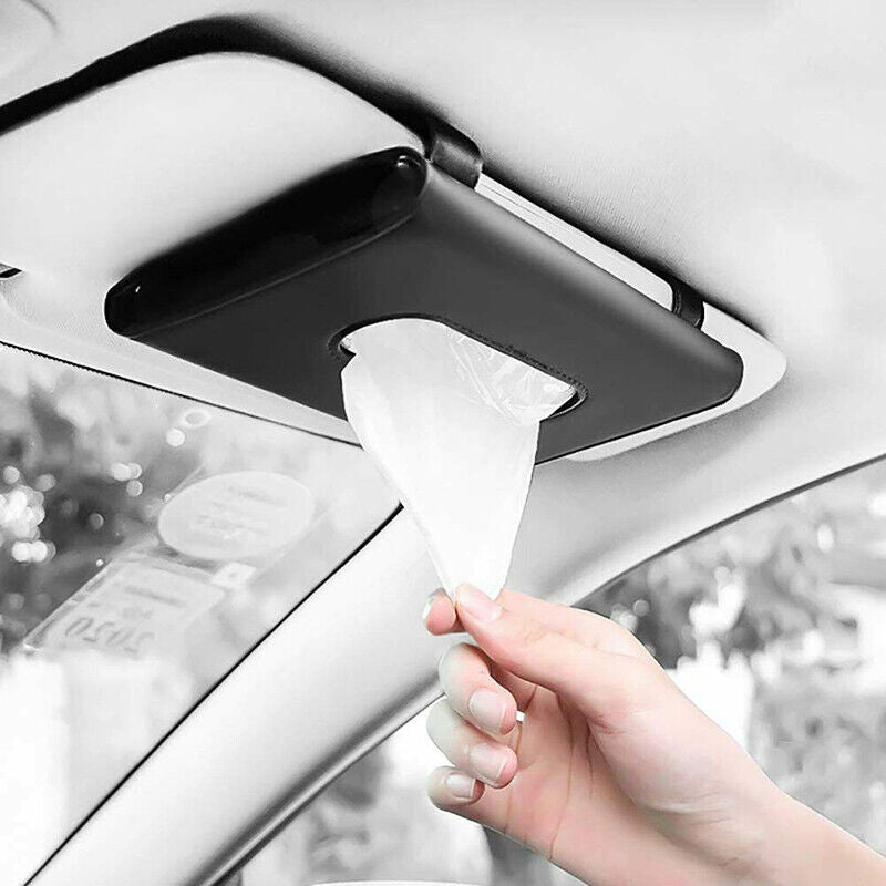 Car Tissue Box Cover Napkin Case Holder Organizer Storage