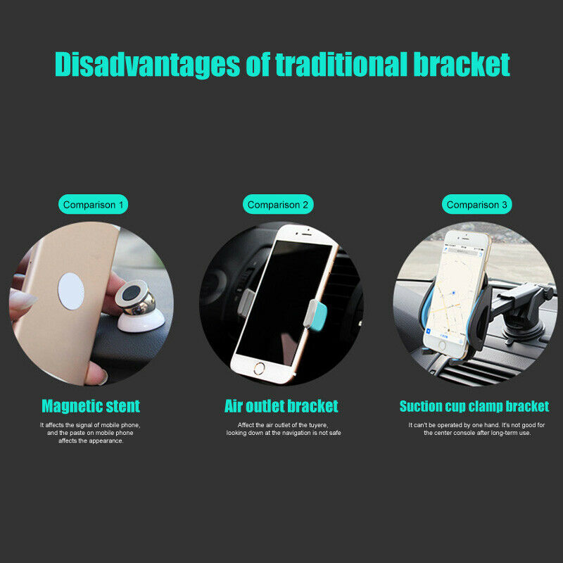 Car Mobile Phone Holder Dashboard Mount Mat