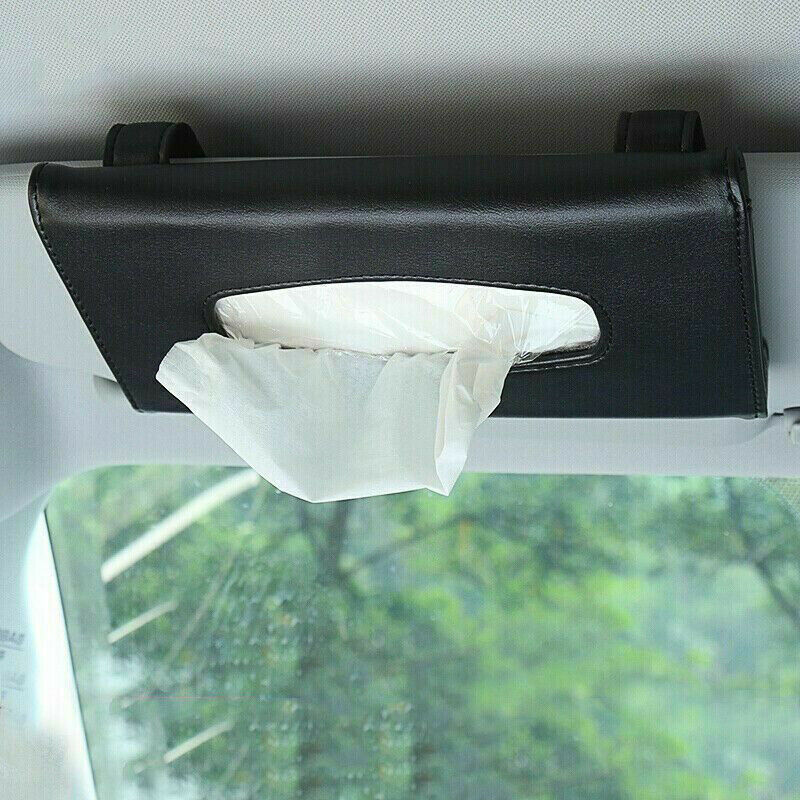 Car Tissue Box Cover Napkin Case Holder Organizer Storage