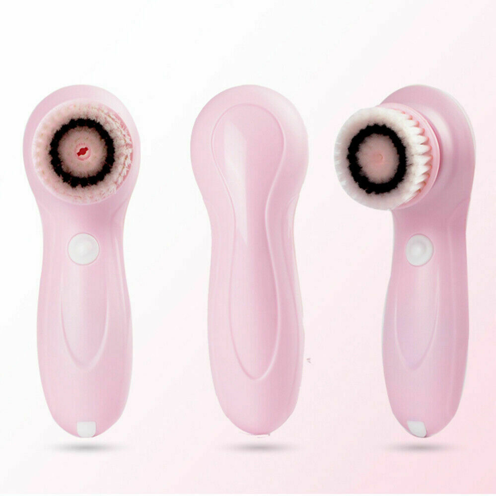 3in1 Electric Facial Brush Skin Care Cleaning Waterproof Massager Face Cleaner