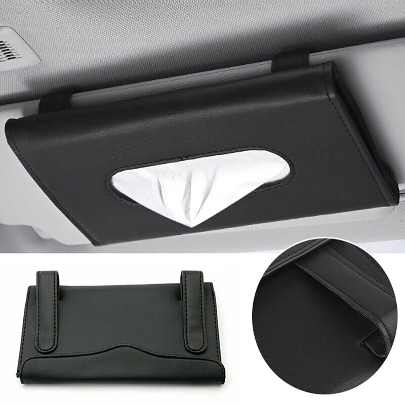 Car Tissue Box Cover Napkin Case Holder Organizer Storage