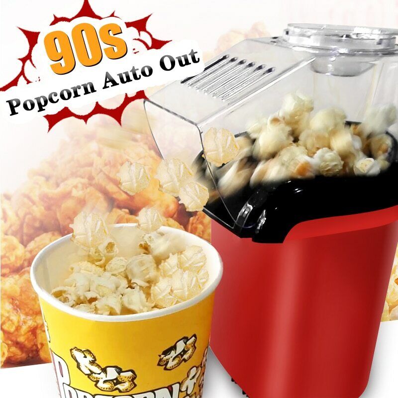 Air Popcorn Popper Maker Microwave for Kids Home-made DIY Popcorn