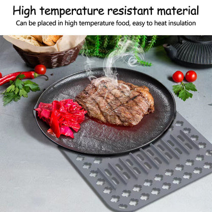 Silicone Protector Grid Mat Non-slip Sink Drain Pad for Home Kitchen Accessories