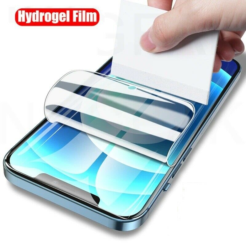 2PCS Hydrogel Screen Protector For iPhone 13 12/11/8/7/+/X/XS/XS Max/XR Pro Max