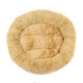 55CM Luxury Shag Warm Fluffy Pet Dog Puppy Round Fur Donut Cushion Mat Pet Bed