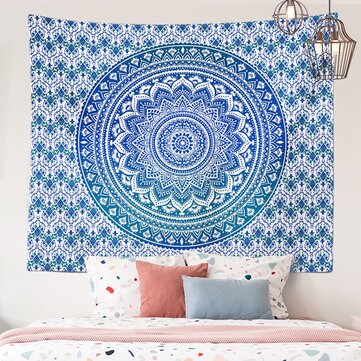 210*150cm Mandala Tapestry Room Wall Hanging Art Tapestry Pictures Camping Tent Sofa Cover Bedspread Home Office Decoration