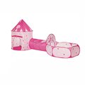 Portable Kids Tent Channel Ball Pool Kids Fairy Tale Play House Living Room Dollhouse