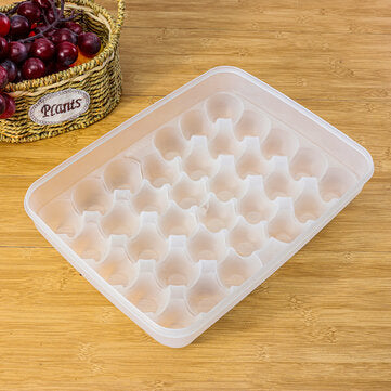 PP Transparent Egg Storage Box Outdoor Camping Traveling Food Storage Box Stackable Egg Holder