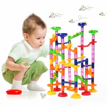 105Pcs DIY Track Ball Toy Building Blocks Intelligence Development Children Race Track Toys Gift