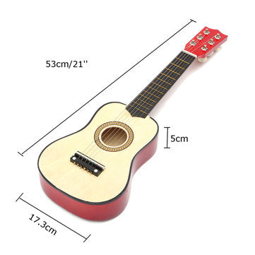 21 inch Beginners Practice Acoustic Guitar 6 String with Pick