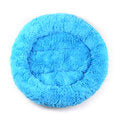 55CM Luxury Shag Warm Fluffy Pet Dog Puppy Round Fur Donut Cushion Mat Pet Bed