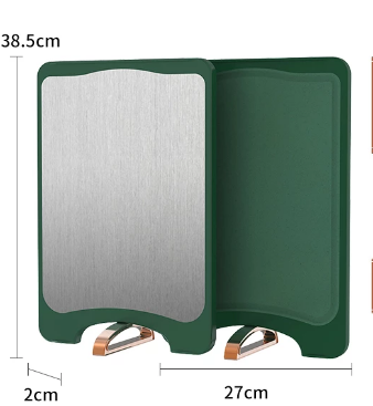 Double-sided chopping board antibacterial and mildew proof household stainless steel