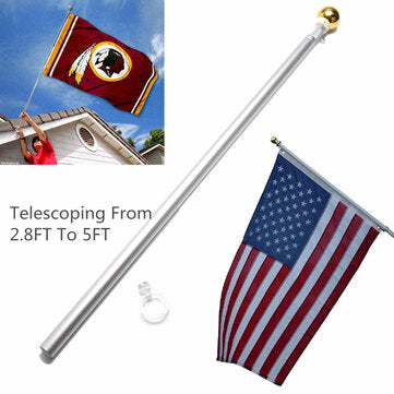 80cm-160cm Aluminum Flexible Fashionable Tour Guide Flag Poles