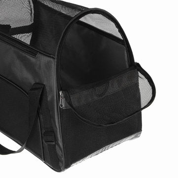 Pet Carrier Soft Sided Cat Dog Comfort Safe Travel Tote Bag Travel Outdoor