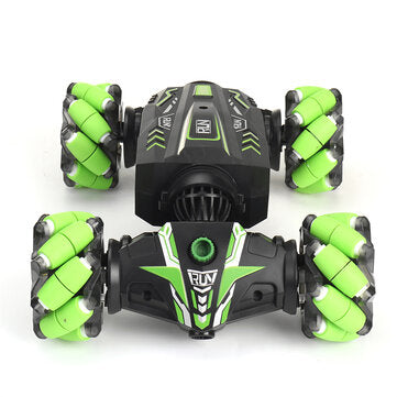 RC Stunt Car Gesture Sensing 2.4G 4WD Spray LED Light Off-road Twisting Climbing Truck Vehicles Models Toys