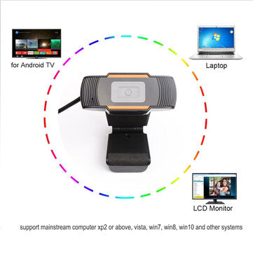 1080P Upgrade Webcam Auto Focusing Web Camera Cam with Microphone For PC Laptop