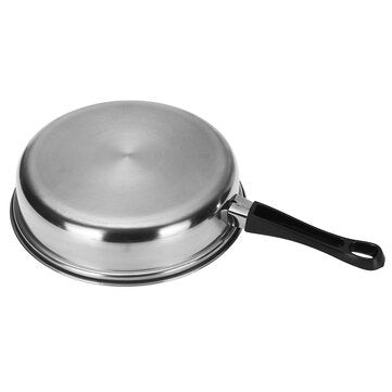 6 Pcs Cookware Set Stainless Steel Pots Frying Pan Outdoor Camping Picnic Kitchen Cooking Set