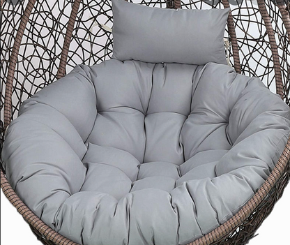 Egg Chair Hanging LUXURY model - Brown Basket