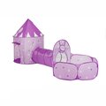 Portable Kids Tent Channel Ball Pool Kids Fairy Tale Play House Living Room Dollhouse