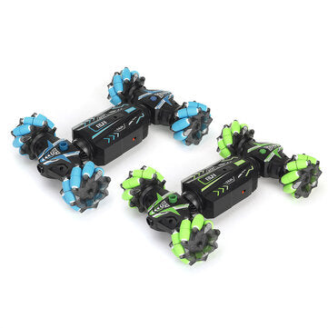 RC Stunt Car Gesture Sensing 2.4G 4WD Spray LED Light Off-road Twisting Climbing Truck Vehicles Models Toys