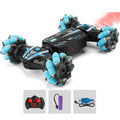 RC Stunt Car Gesture Sensing 2.4G 4WD Spray LED Light Off-road Twisting Climbing Truck Vehicles Models Toys