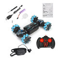 RC Stunt Car Gesture Sensing 2.4G 4WD Spray LED Light Off-road Twisting Climbing Truck Vehicles Models Toys