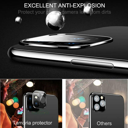 For iPhone 13 12 11 Pro Max XS Tempered Glass Camera Lens Cover Screen Protector