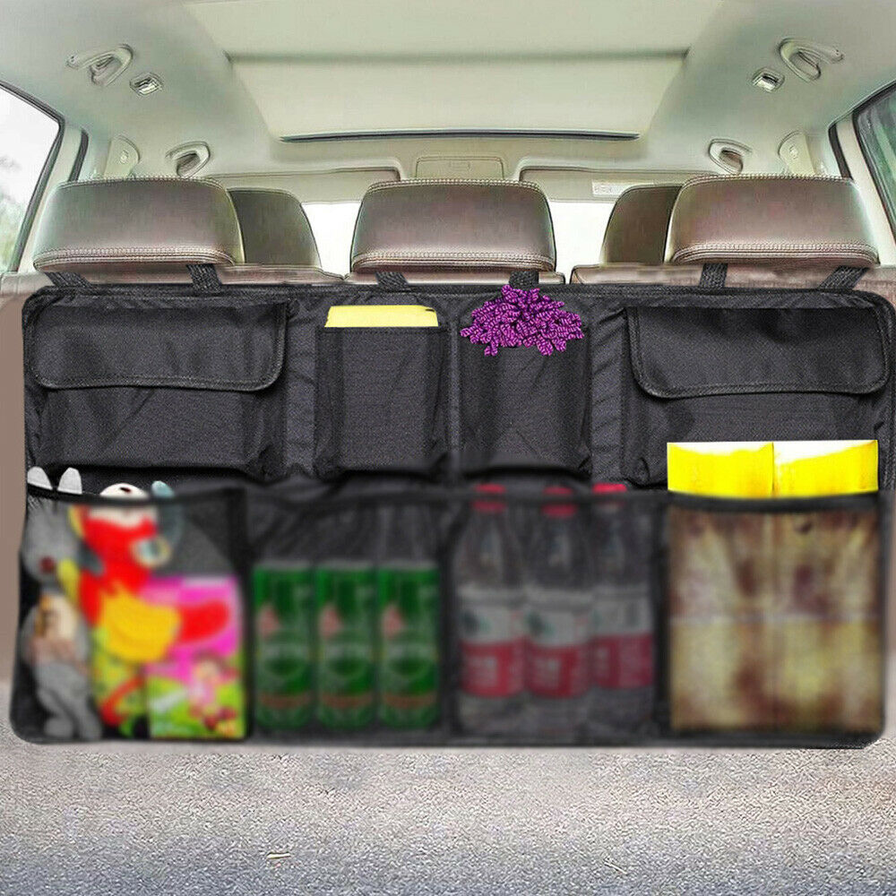 Car Seat Back Organiser Hanging Pouch Bag SUV Hatchback