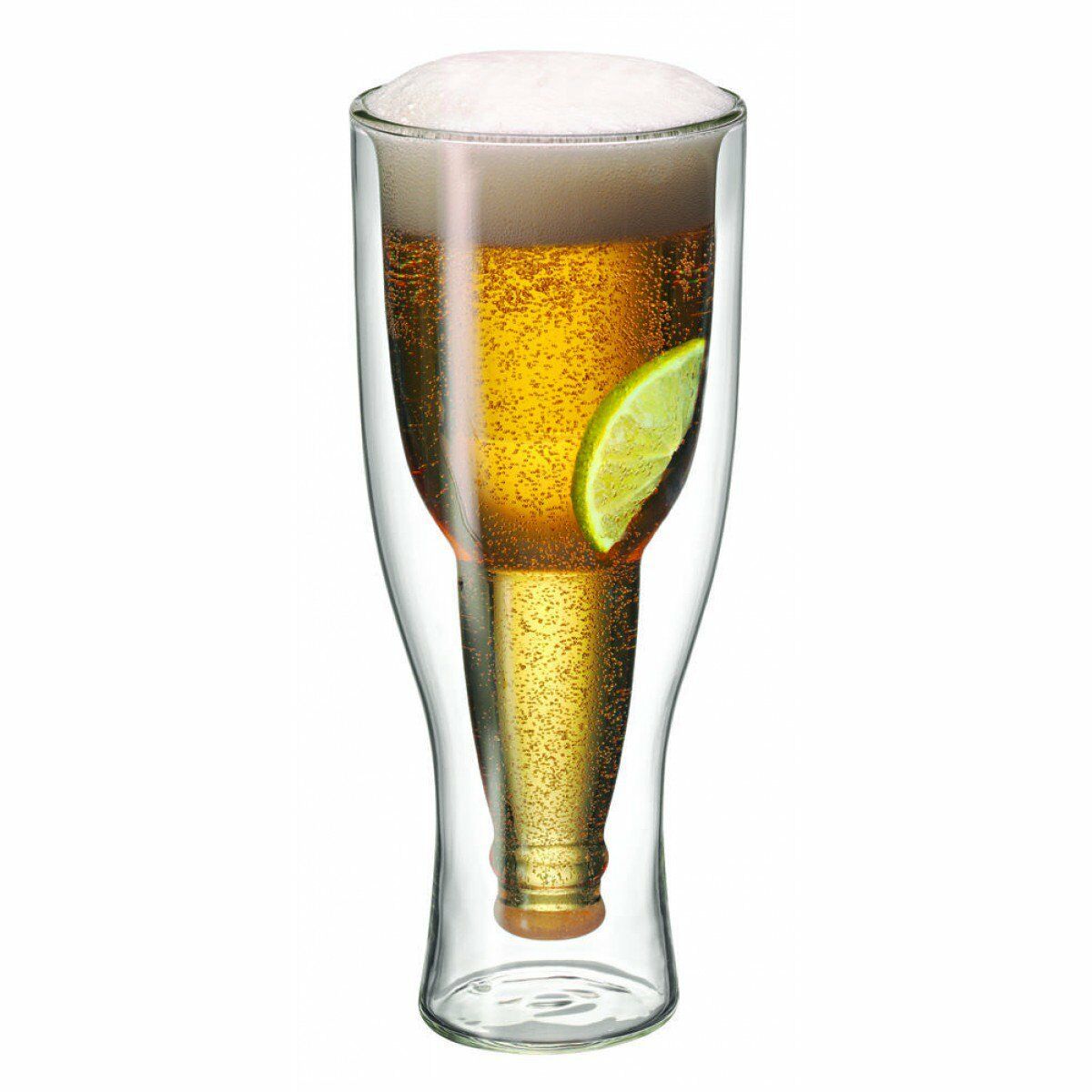 Twin Wall Beer Glass 400ml