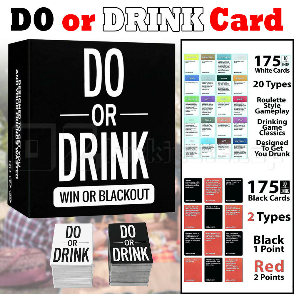 Do Or Drink Card Game Party