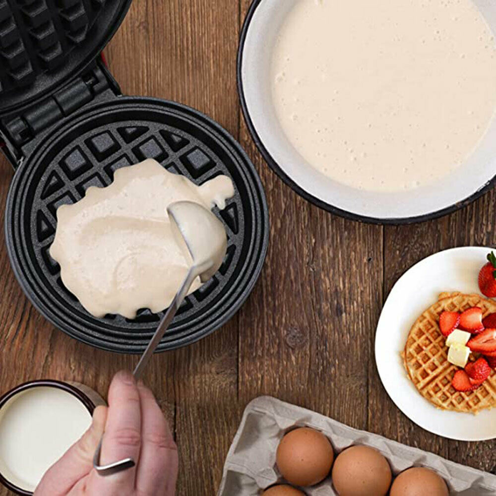 Mini Waffle Maker Non Stick Baking Pan Pancake
