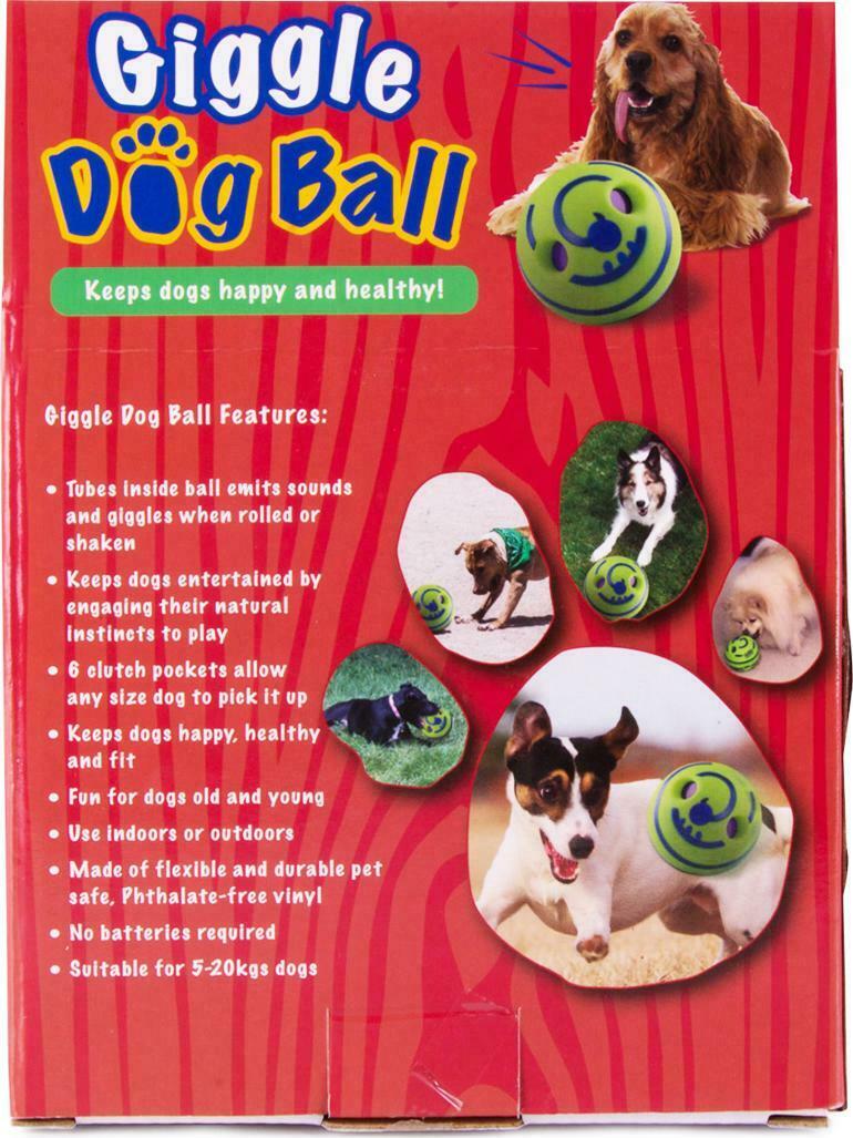Wobble Wag Giggle Ball Dog Indoor Outdoor Pet Toy