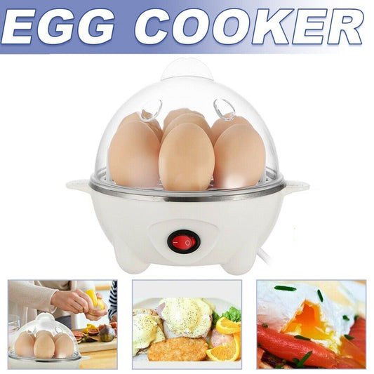 Electric Egg Boiler Maker Bowl Cooker Steamer 7 Eggs