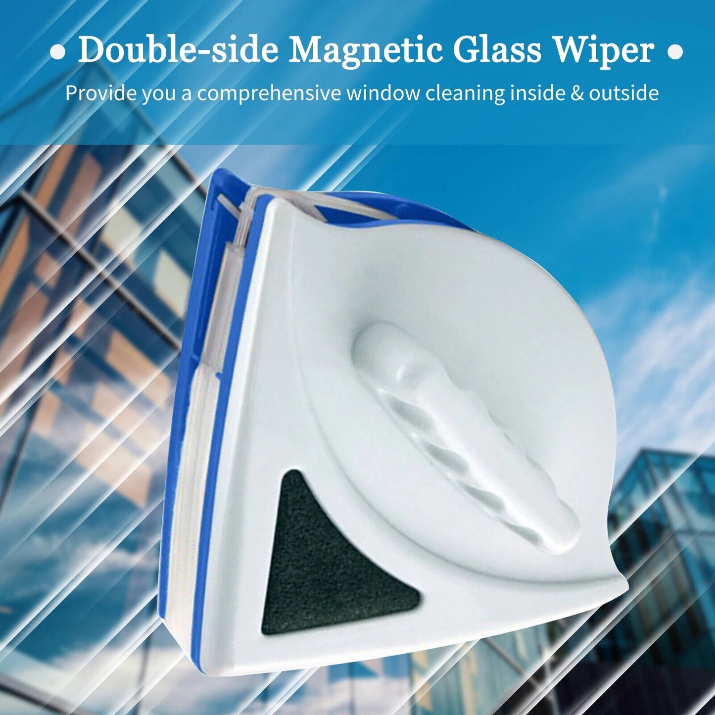 Magnetic Window Double Side Glass Wiper Cleaner