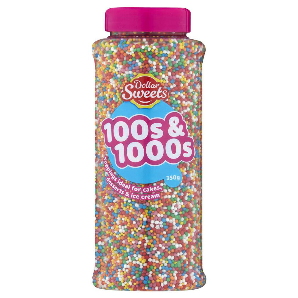 Sweets Sprinkles Magic 100S & 1000S 350G Cakes Ice Cream Toppings