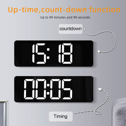 Digital Large Big Jumbo LED Wall Desk Clock