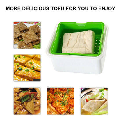 Tofu Press/Marinating Dish, Removes Moisture From Tofu