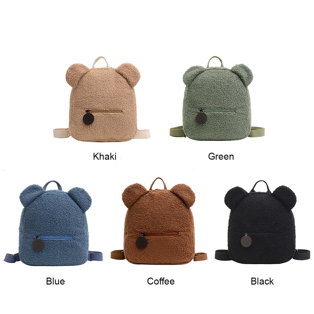 Cute Bear Shaped Shoulder Backpack