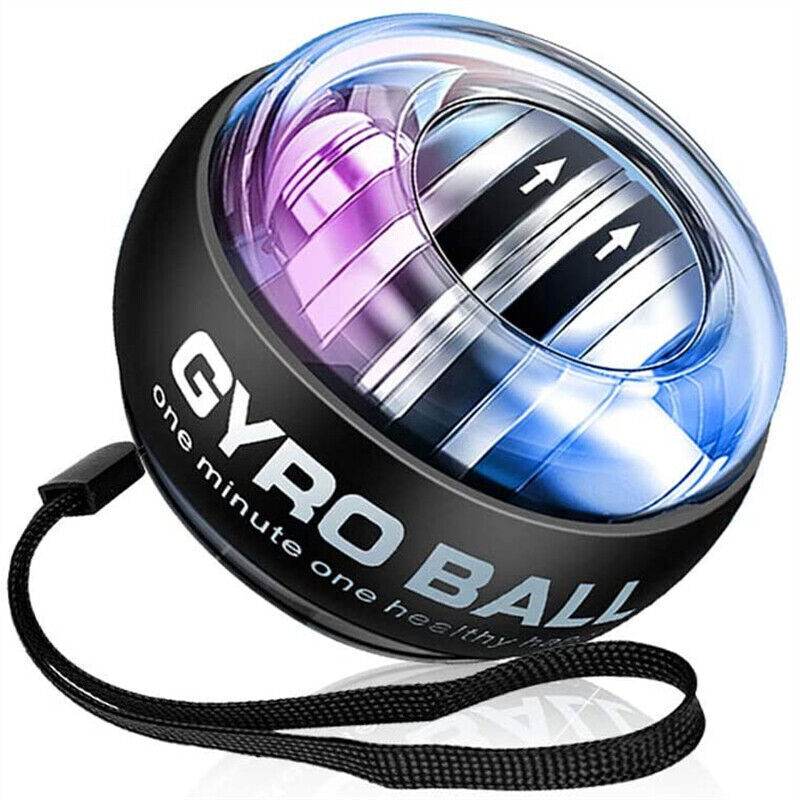 LED Wrist Ball Trainer Relax Gyroscope Ball Muscle Power Gyro Arm Hand Exerciser