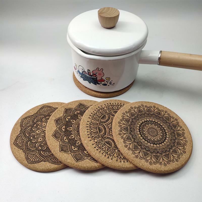 12Pc Cup Coasters Coffee Pad