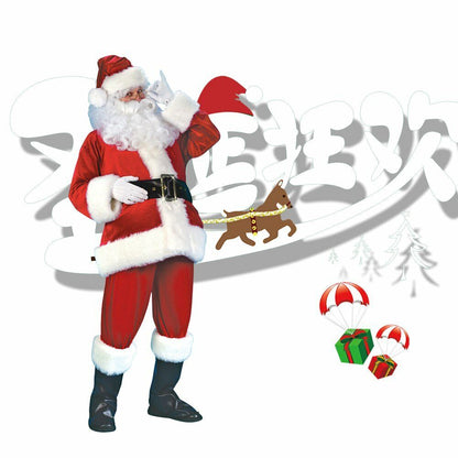 Santa Claus SUIT Christmas MENS MEN Costume