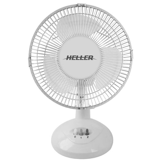 Heller 23cm 2 Speed Desk Fan